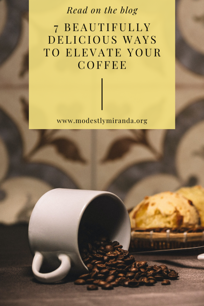 elevate your coffee, coffee enhancements, beautiful coffee